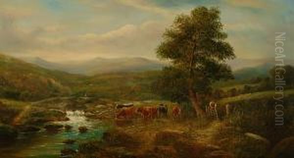 An Extensive Highland Landscape by Henry Harris