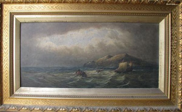 H. Harris Oil Painting by Henry Hotham Harris