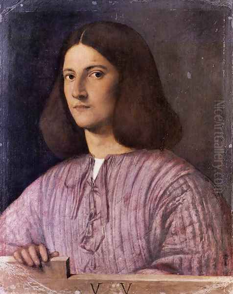 Portrait of a Young Man c. 1504 Oil Painting by Giorgione