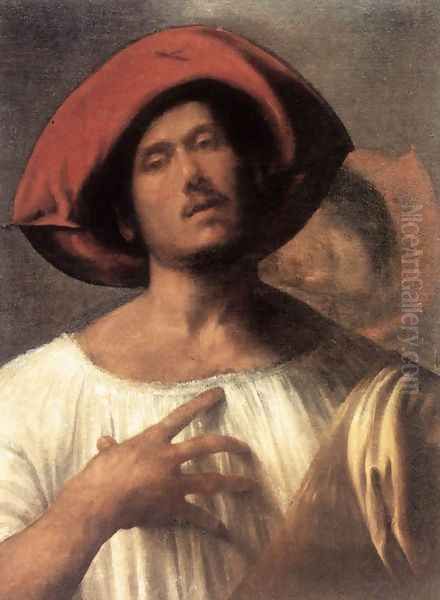 The Impassioned Singer c. 1510 Oil Painting by Giorgione