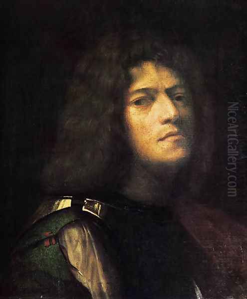 Self-Portrait Oil Painting by Giorgione