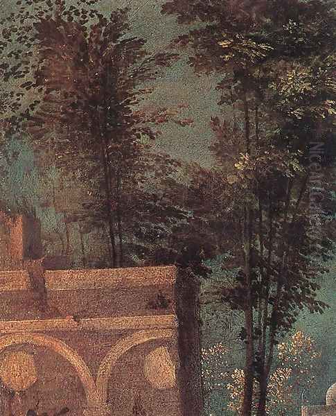 Tempest (detail 2) c. 1505 Oil Painting by Giorgione