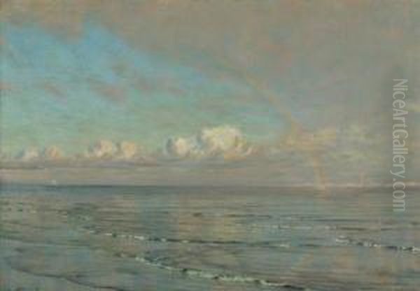 Seascape Oil Painting by Alexander Thomas Harrison