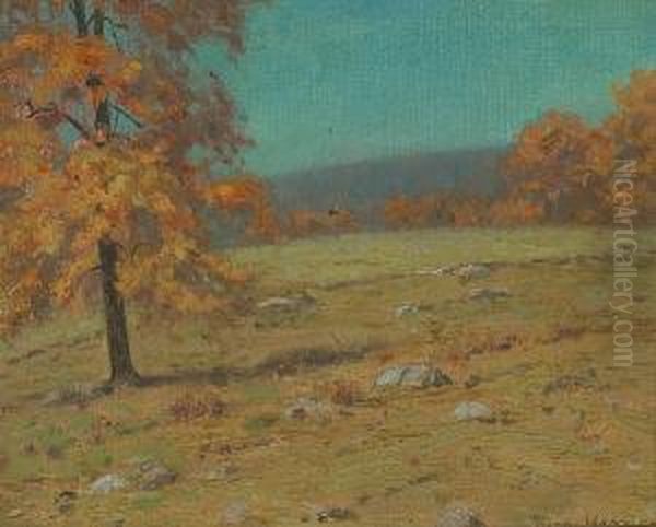 October In The Hills by Lowell Birge Harrison