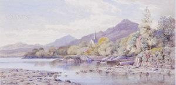 Glengariff, November 1887 Oil Painting by Henry Albert Hartland