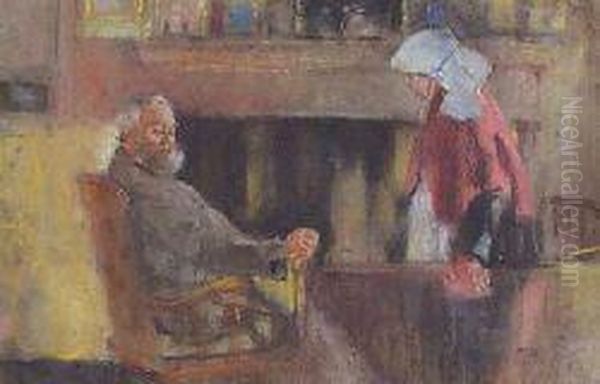 The House-keeper Oil Painting by Archibald Standish Hartrick