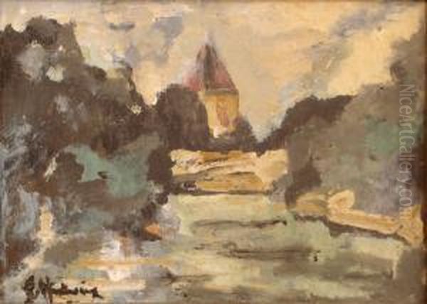 La Chapelle Oil Painting by Max Hartwig