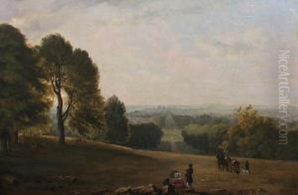 Windsor Great Park Oil Painting by William Havell