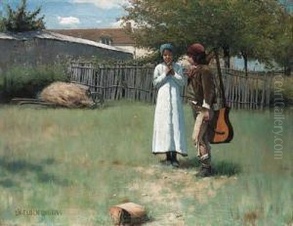 Les Prludes Oil Painting by Louis Welden Hawkins