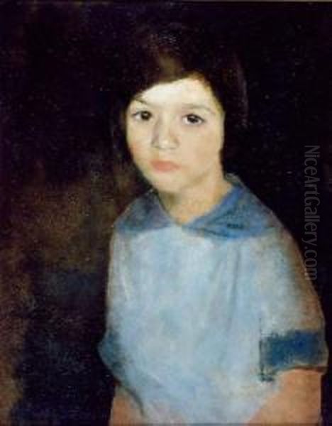 The Italian Girl Oil Painting by Charles Webster Hawthorne