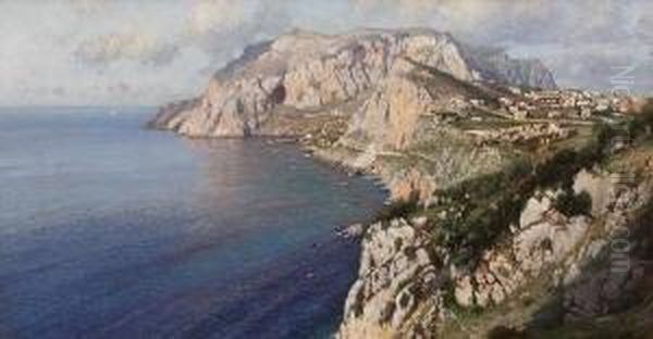 Capri. Oil Painting by Bernard Hay