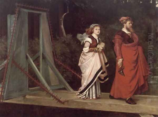 Whither? Oil Painting by Philip Hermogenes Calderon