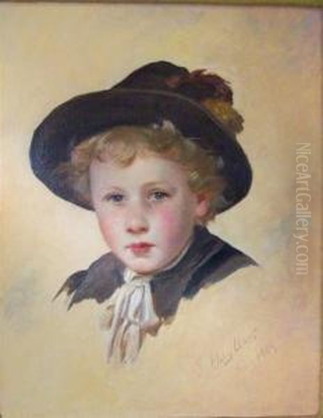 Boy Oil Painting by James Hayllar