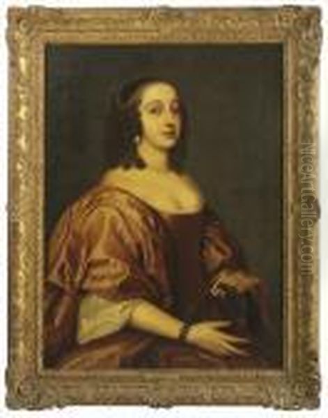 Portrait Of Lady Mary Montgomerie Oil Painting by John Hayls