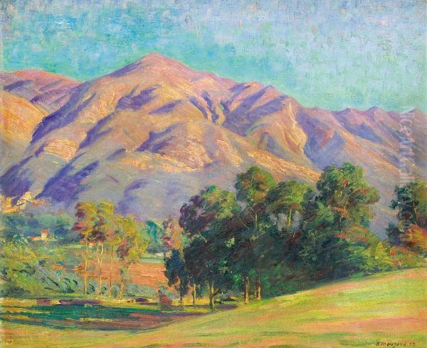 California Landscape Oil Painting by Arthur Merton Hazard