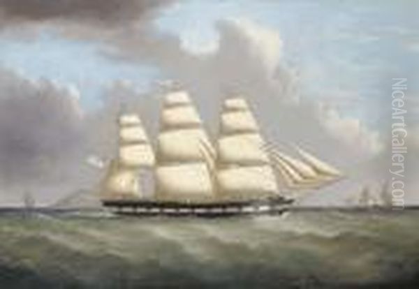 The British Ship 
Norwood Oil Painting by Joseph Heard