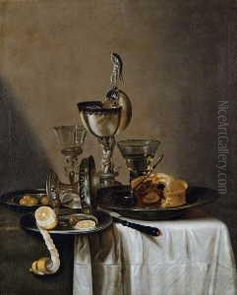 Nachfolge Oil Painting by Willem Claesz. Heda