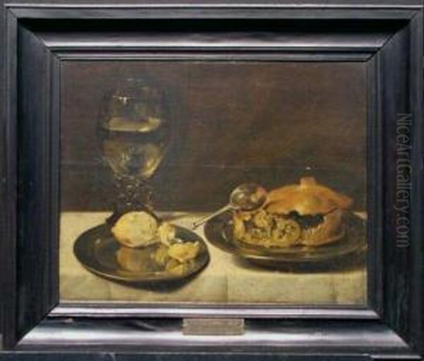 Still Life Oil Painting by Willem Claesz. Heda