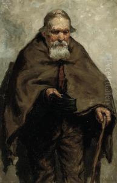 Locus John Oil Painting by Ralph Hedley