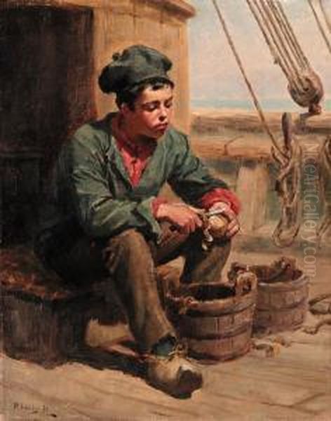 The Cabin Boy Oil Painting by Ralph Hedley