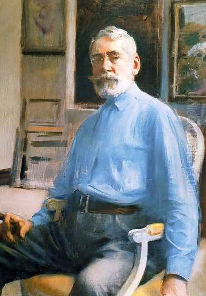 Autorretrato Oil Painting by Ramon Casas Y Carbo