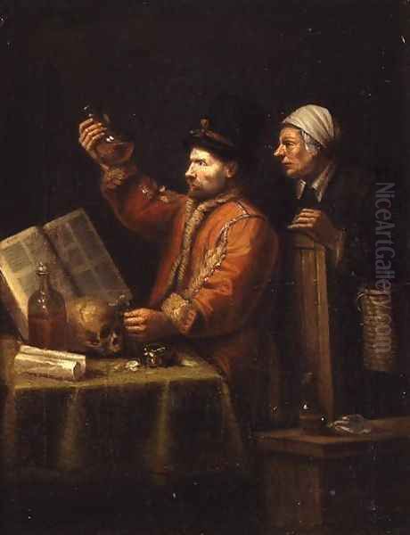 The Urine Examination Oil Painting by Joos van Craesbeeck