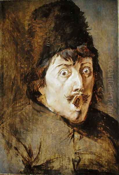 Caricature Oil Painting by Joos van Craesbeeck