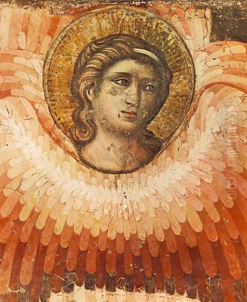 The Last Judgement (detail 7) 1290s Oil Painting by Pietro Cavallini