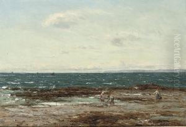 Low Tide Oil Painting by John Henderson