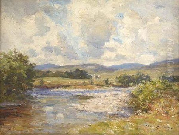 The Fillan Near Tyndrum Oil Painting by Joseph Henderson