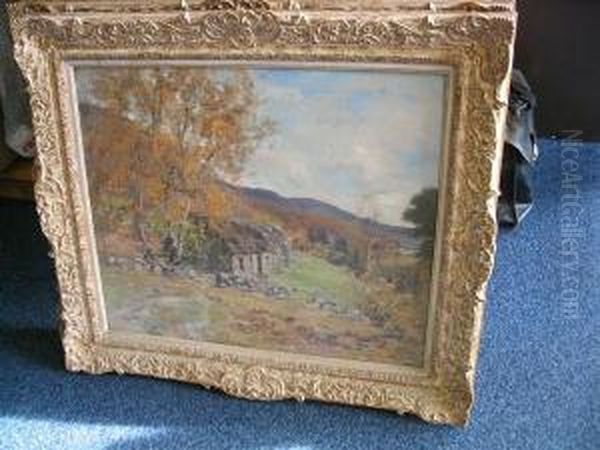 The Tumbledown Croft Oil Painting by Joseph Henderson