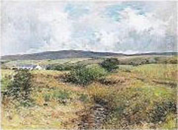 An Arran Landscape Oil Painting by Joseph Henderson