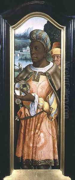 King Balthasar Oil Painting by Pieter Coecke Van Aelst