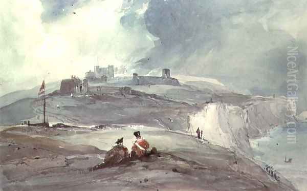 Dover Castle Oil Painting by George Bryant Campion