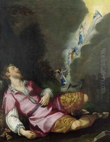 Jacob's Dream, 1593 Oil Painting by Lodovico Cardi Cigoli