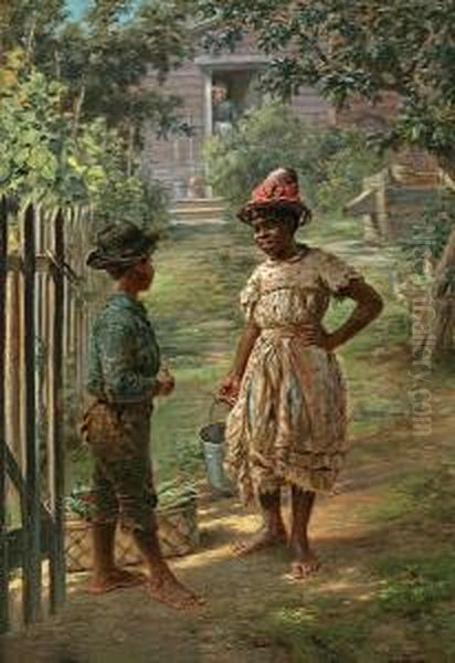 The Sunny South Oil Painting by Edward Lamson Henry