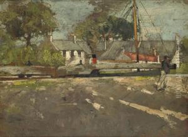 The Lock Keeper Oil Painting by George Henry