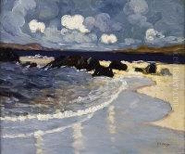 Little Waves, Achill Oil Painting by Grace Henry