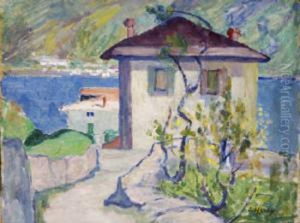 Lenno, Lake Como (c.1932/'33) by Grace Henry