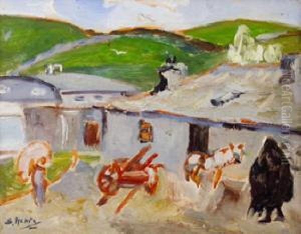 Fair At Ennistymon, Co. Clare by Grace Henry