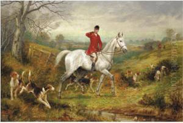 Drawn Blank, Last Meet Of The Season Oil Painting by Wilson Hepple