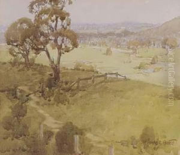 Landscape Oil Painting by Harold Brocklebank Herbert