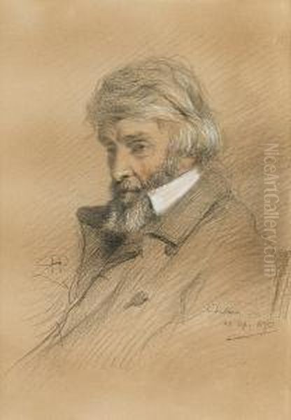 Carlyle, Thomas ( Oil Painting by Robert Herdman