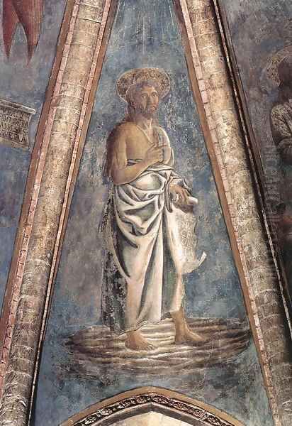 St John the Baptist 2 Oil Painting by Andrea Del Castagno