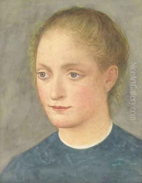 Maria Vanzini Oil Painting by Edward Clifford