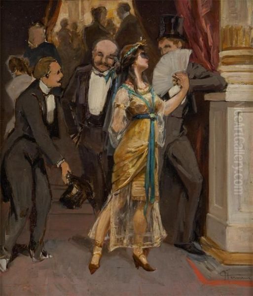 Esquisse Oil Painting by Charles Hermans