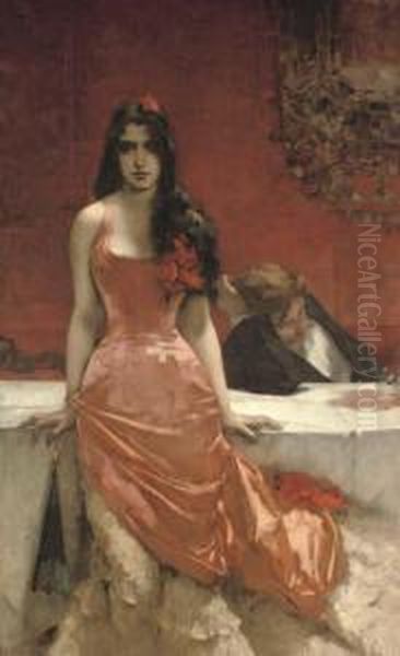 Circe - The Temptress Oil Painting by Charles Hermans