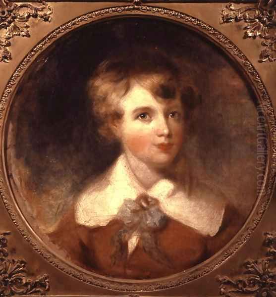 Portrait of a Young Boy Oil Painting by John Carpenter