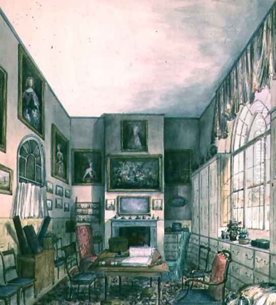 The Housekeeper's Room at Aynhoe Oil Painting by Lili Cartwright