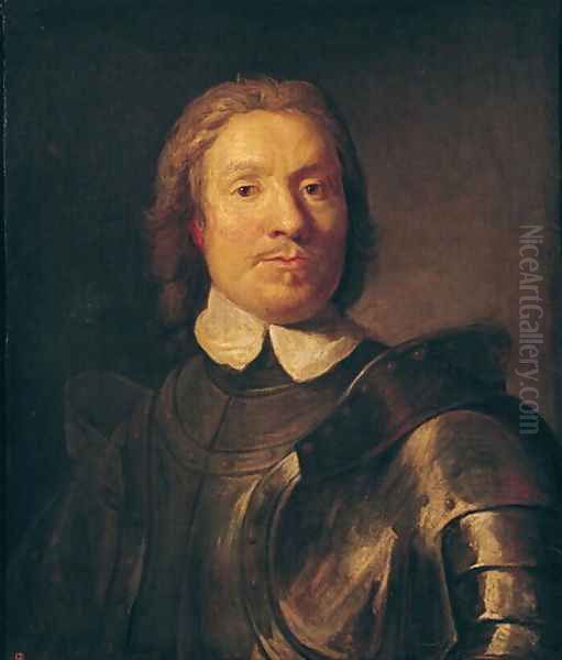 Oliver Cromwell (1599-1658) Oil Painting by Gaspard de Crayer